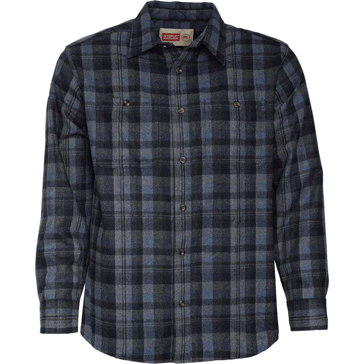 Stormy Kromer 'The Wool' Shirt in Storm Plaid | Muldoon's Men's Wear