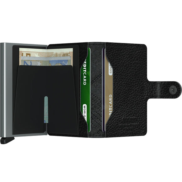 Secrid Stitch Linea Vegetable Tanned Leather Miniwallet - MSt