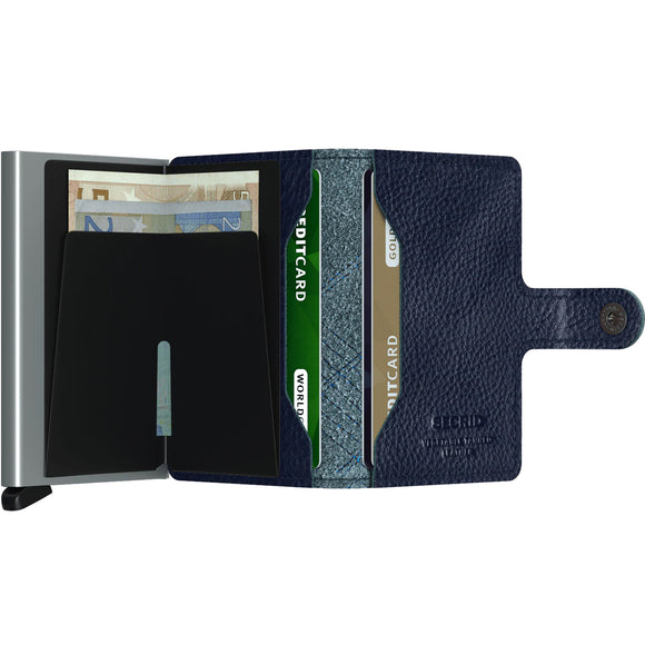 Secrid Stitch Linea Vegetable Tanned Leather Miniwallet - MSt