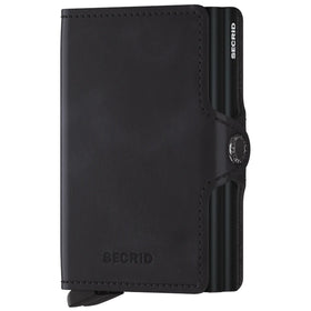 Buy black Secrid Vintage Leather Twinwallet - TV