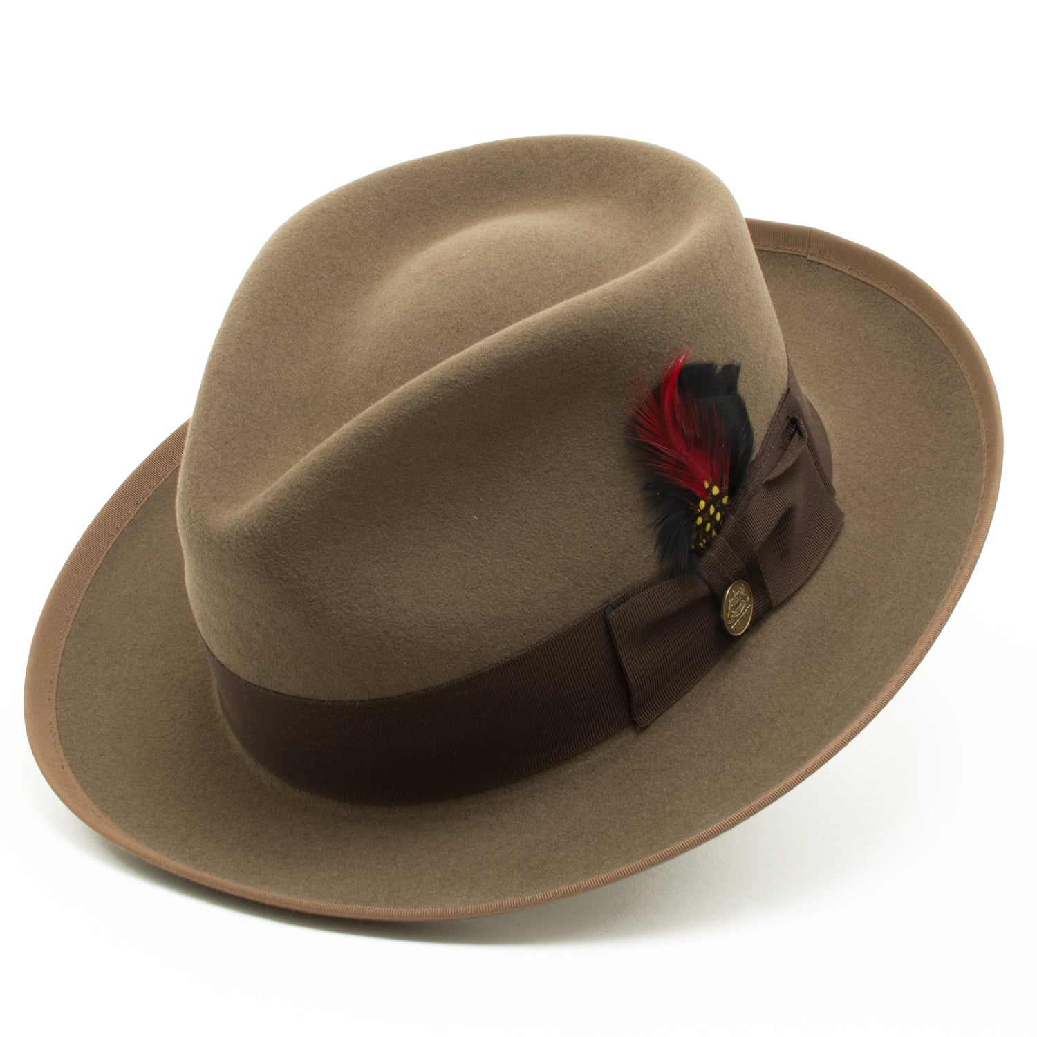 Stetson 100% Wool Felt 'Whippet' Hats in CAMEL | Muldoon's Men's Wear