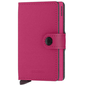 Buy fushsia Secrid Yard Powder Microfiber Miniwallet - MYp