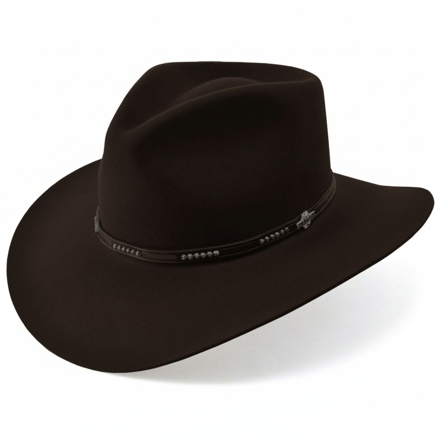 Stetson 4X Llano Wool Felt in Chocolate - With Hat Box 