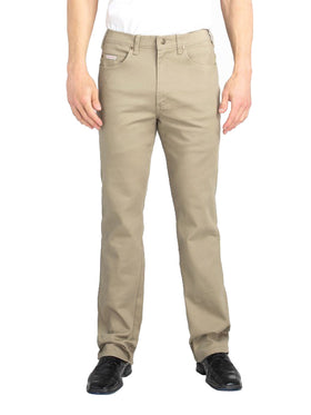 Grand River Stretch Jeans in Khaki - Extra Big (56 - 68 Waist)