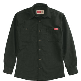 Stormy Kromer 'The Wool' Shirt in Black Olive