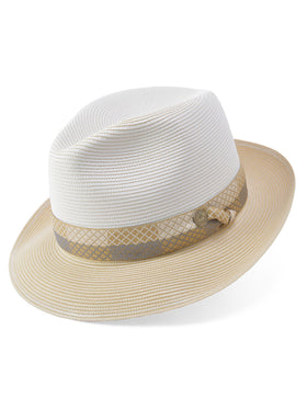 Stetson Andover Florentine Milan Straw Hat