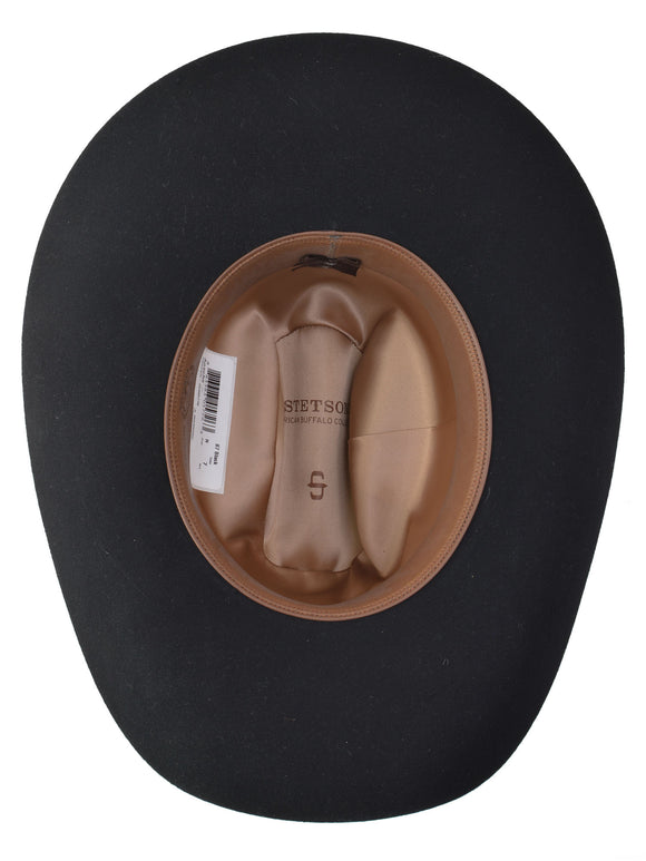 Stetson Apache 4X Buffalo Fur Felt With Hat Box