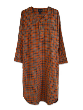 Foxfire 100% Cotton Flannel Men's Nightshirts - Big Man Sizes