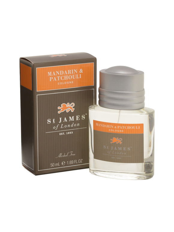 St James of London Mandarine and Patchouli Cologne