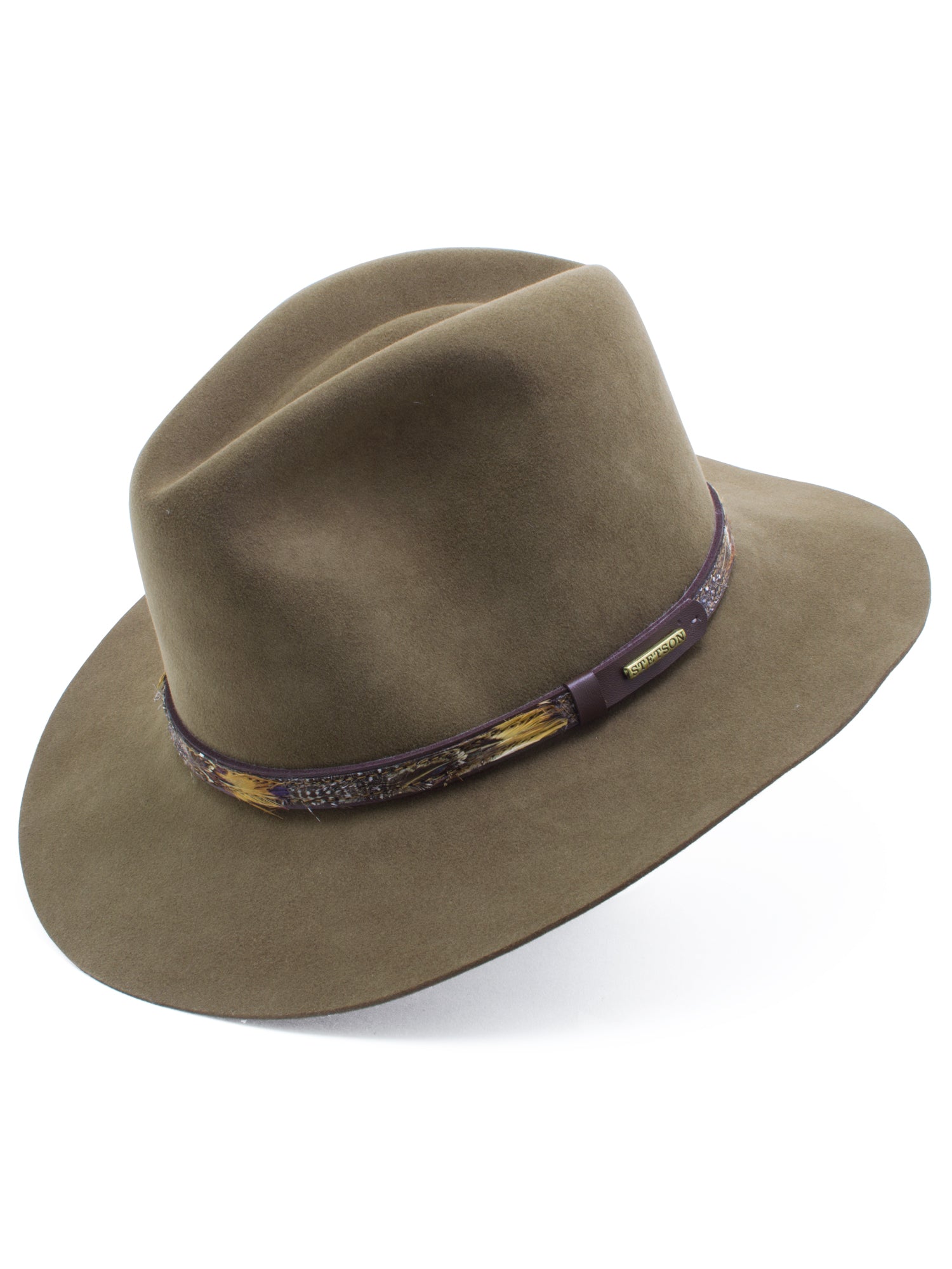 Stetson Fur & Wool Felt 'Jackson' Hat in BRONZE