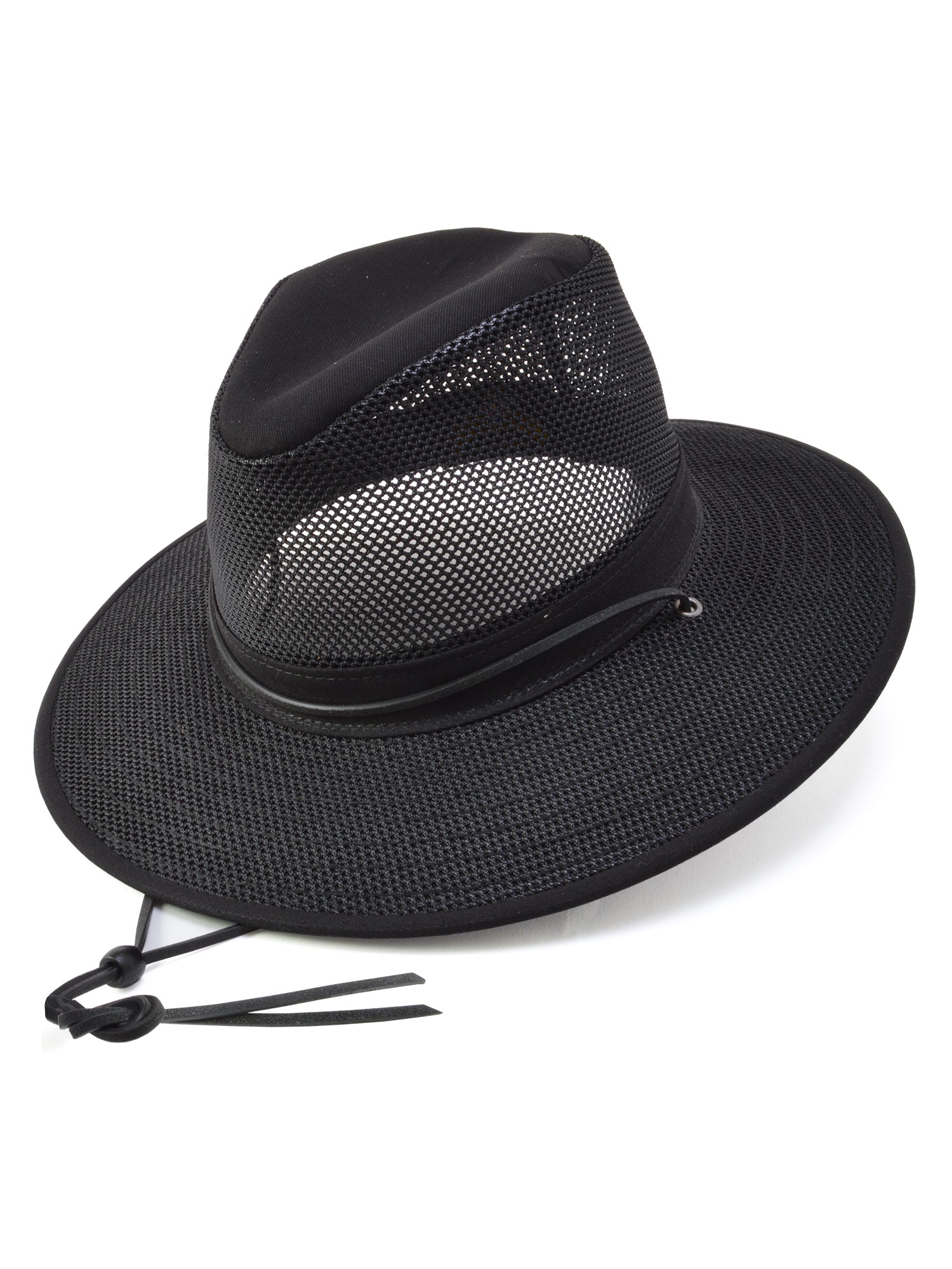 Henschel Packable Aussie Men's Hats in Black | Muldoon's Men's Wear