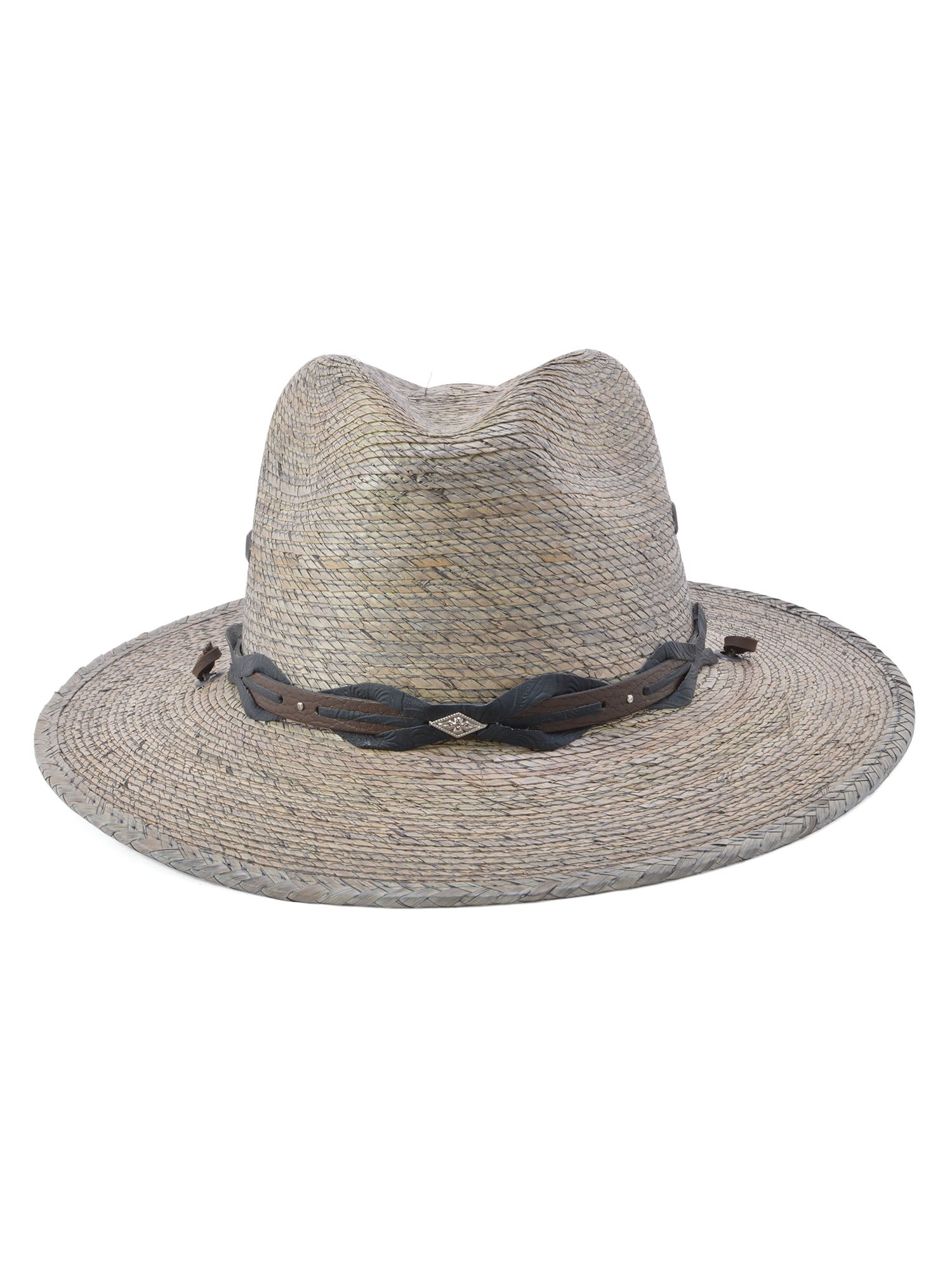 Stetson Marco Stained Palm Straw Hat - 0