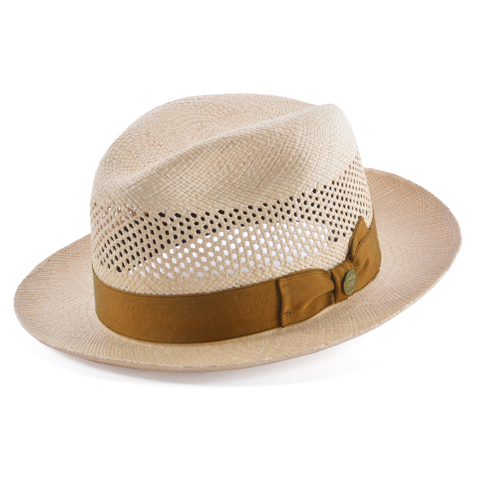 Stetson The Moor Panama Straw Fedora Hat with Box