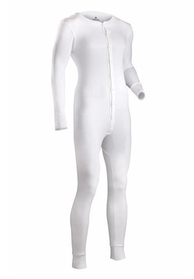 Coldmast Union Suits in White - 860-R - Regular Sizes