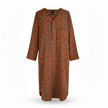 Foxfire 100% Cotton Flannel Men's Nightshirts - Big Sizes