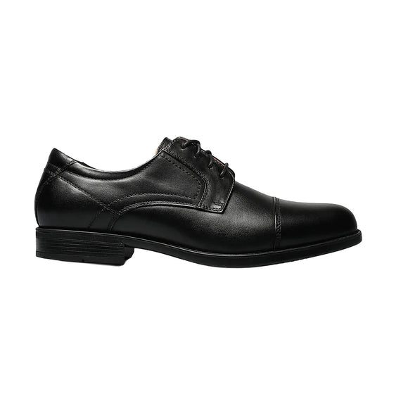 Florsheim Midtown Cap Toe Oxford in Black - D Width