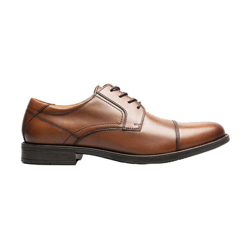 Florsheim Midtown Cap Toe Oxford in Cognac - D Width - 0