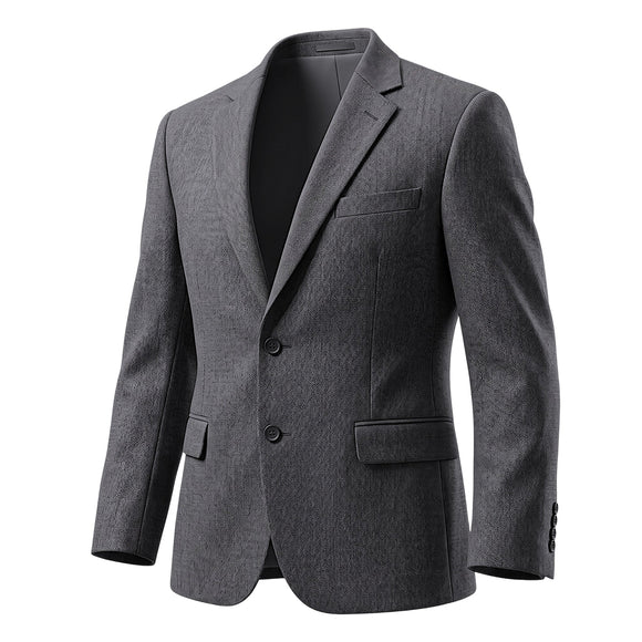 100% Wool Sienna Sportcoat in Charcoal