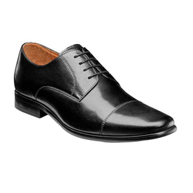 Florsheim Postino Cap Toe Oxford Dress Shoes in Black - EEE Width
