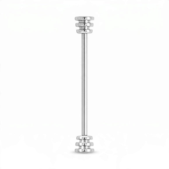 Collar Pins in Silver - 5027