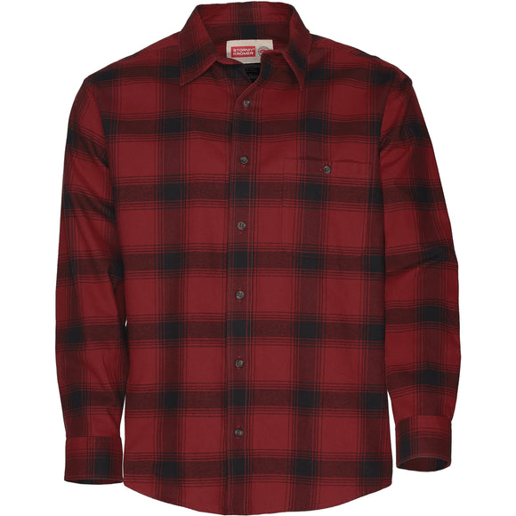 Stormy Kromer Flannel Shirt in Red/Black Plaid