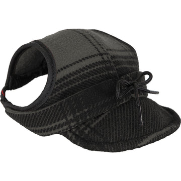 Stormy Kromer Critter Kromer Hat in Grey/Black Pla