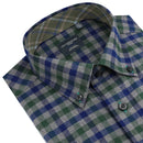 Leo Chevalier Non Iron Sport Shirt in Forest-2
