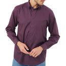 Leo Chevalier Non Iron Sport Shirt in Red-4