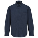 Leo Chevalier Non Iron Sport Shirt in Navy-1