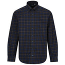 Leo Chevalier Non Iron Sport Shirt in Navy-1