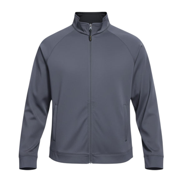 F/X Fusion Full Zip Stretch Jacket in Charcoal - Regular Sizes
