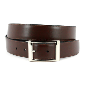Torino Reversible Italian Aniline Leather Belt (Sizes 30 - 46) - 0