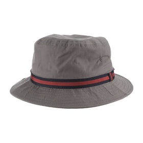 Dorfman Pacific Deluxe Bucket Rain Hats in Charcoal