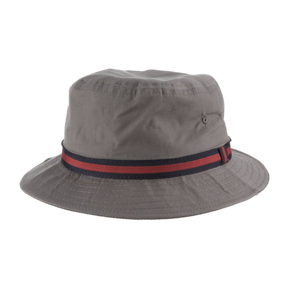 Dorfman Pacific Deluxe Bucket Rain Hats in Charcoal