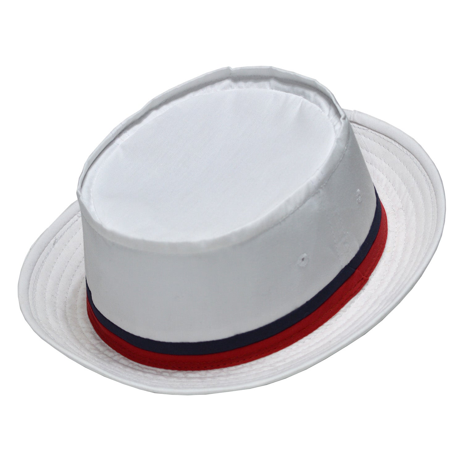 Broner Roll Up Bucket Hat in White