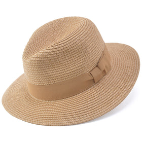 Broner 'Suitable' Marled Paper Hat in Wheat