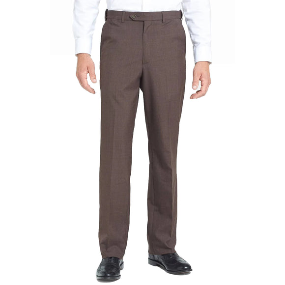 Berle Wool Blend Self Sizing Dress Pants - Big Man