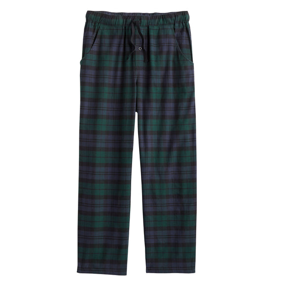 Pendleton Cotton Pajama Pant in Black Watch