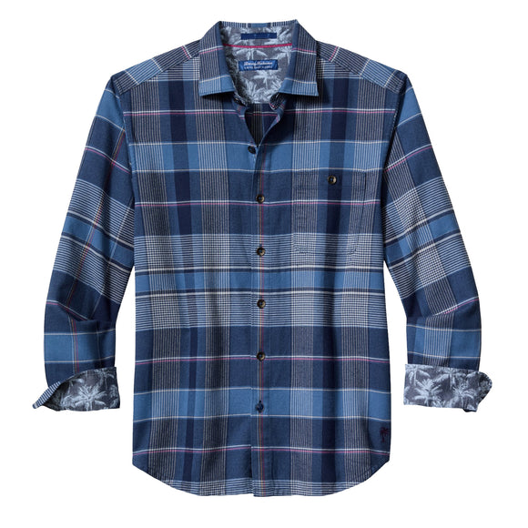 Tommy Bahama Canyon Beach Pebble Cay Plaid - Big & Tall