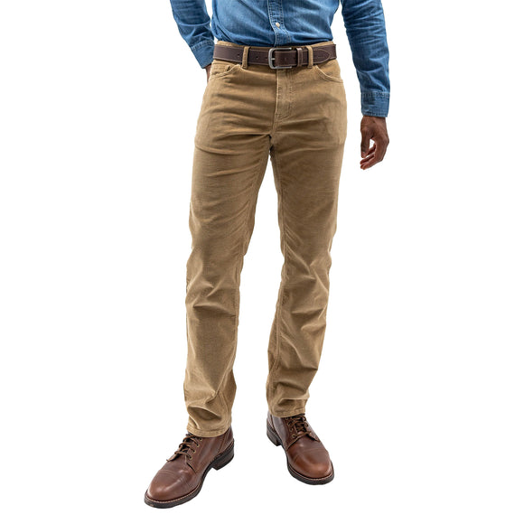 Devil-Dog Stretch Corduroy Pant in Khaki