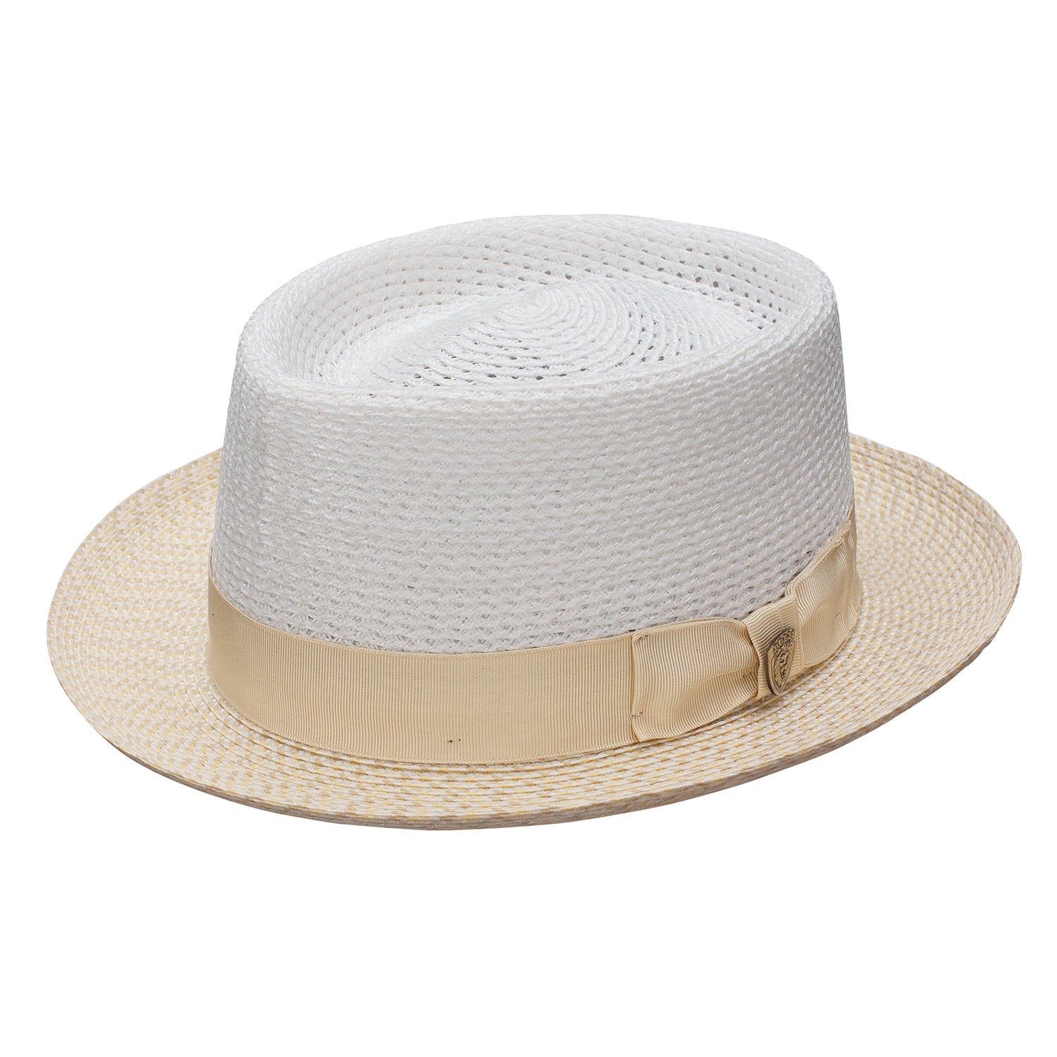 Dobbs Florentine Milan Straw Buster Pork Pie Hat