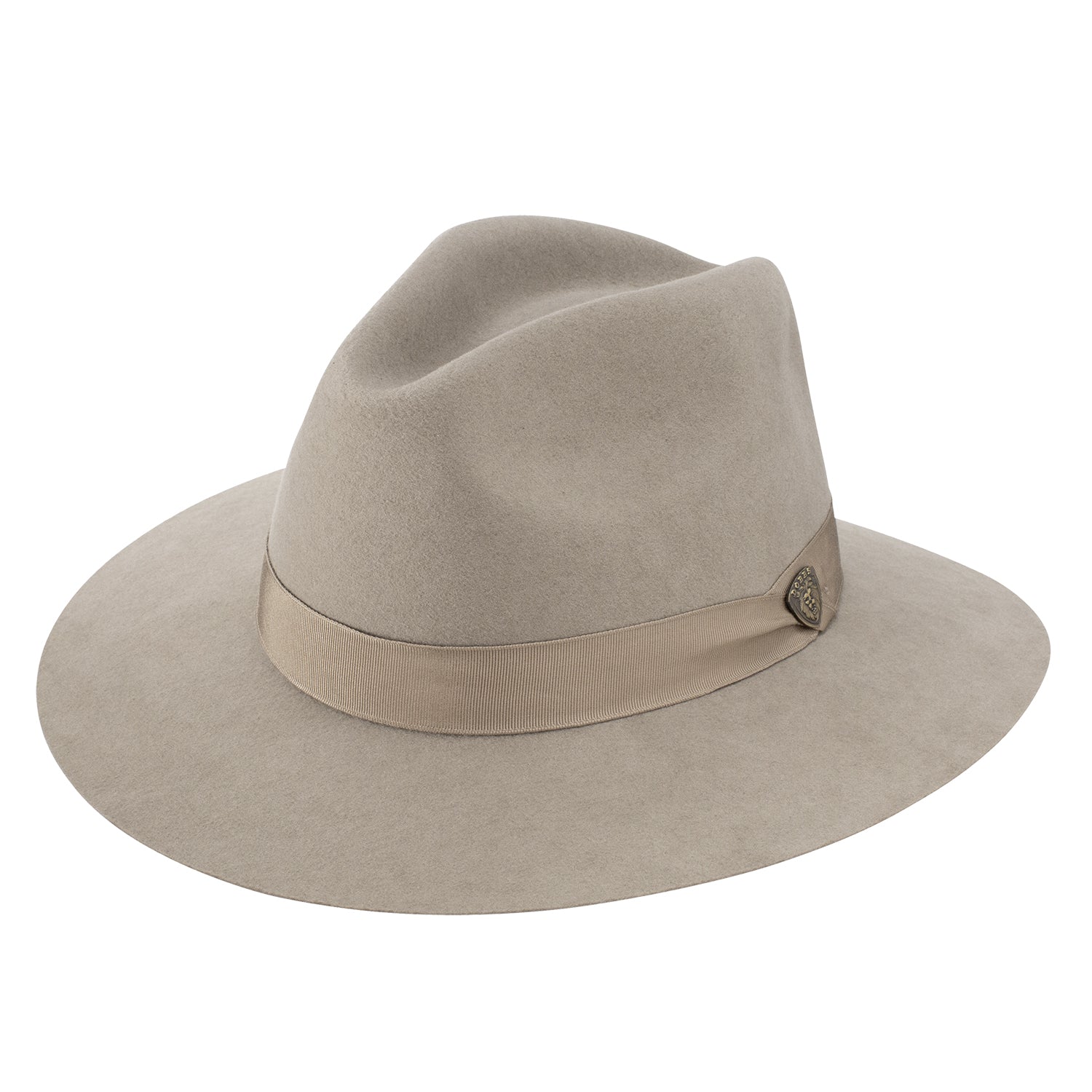 Dobbs Pure Wool Easy Peasy Fedora Hat in Mushroom