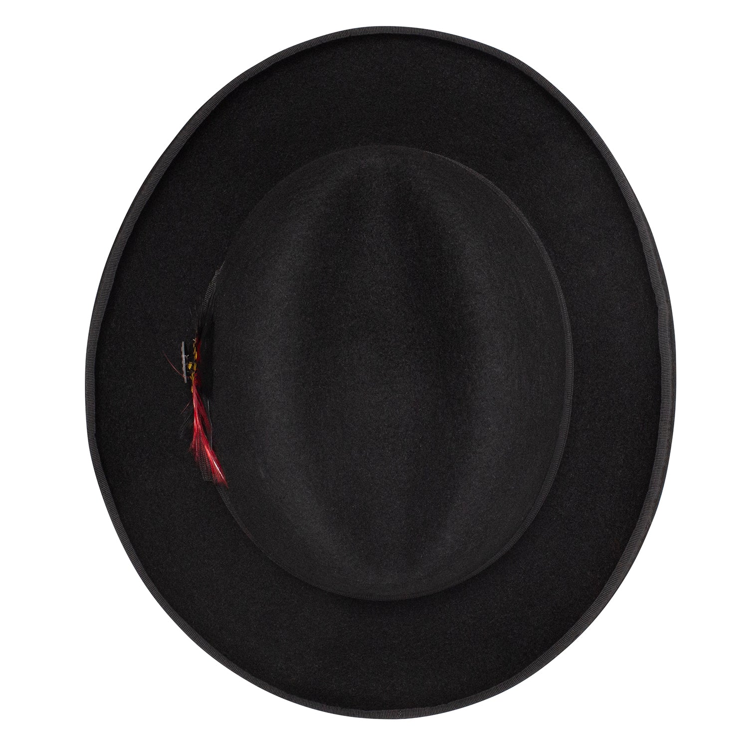 Dobbs 100% Wool Felt Fleetwood Hats in Black