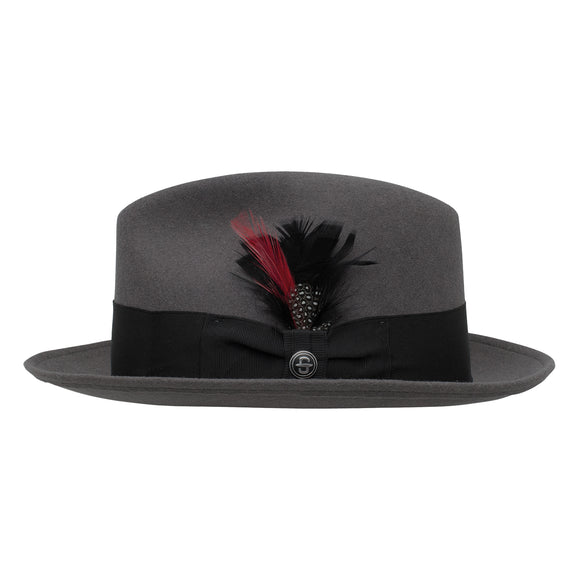 Stetson 100% Pure Wool Felt Frederick Hats in Caribou
