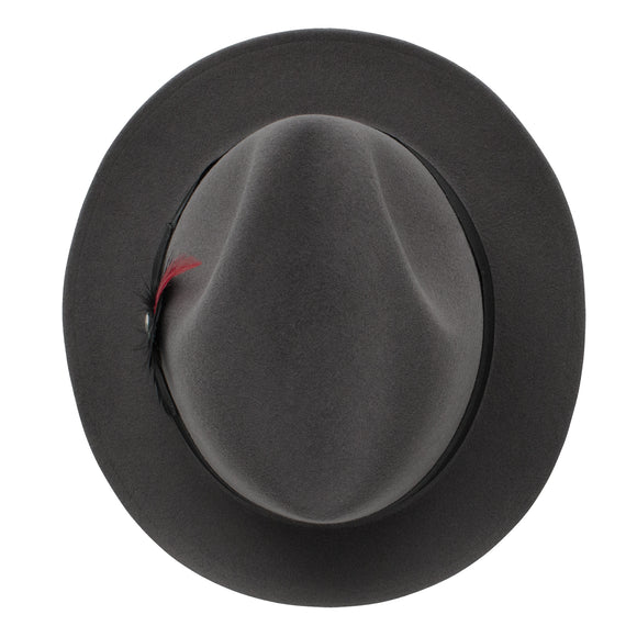 Stetson 100% Pure Wool Felt Frederick Hats in Caribou