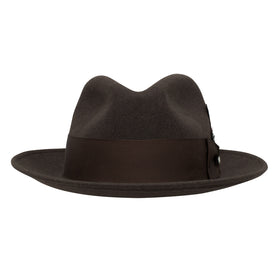 Stetson 100% Pure Wool Felt Frederick Hats in Mink - 0
