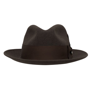 Stetson 100% Pure Wool Felt Frederick Hats in Mink - 0
