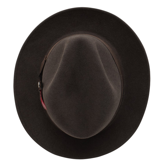Stetson 100% Pure Wool Felt Frederick Hats in Mink