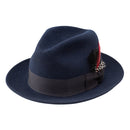 Stetson 100% Pure Wool Felt Frederick Hats in Navy-1