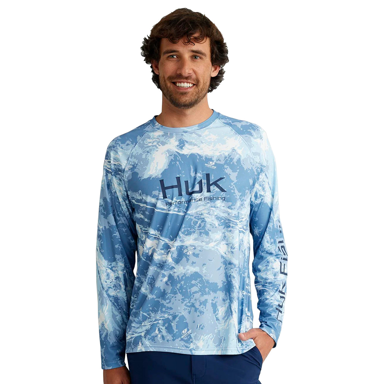 Huk Pursuit Mossy Oak Long Sleeve Tee